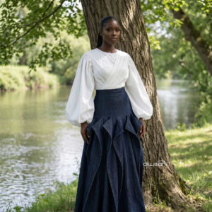 Lina Draped Blouse