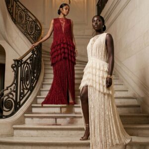 Ruby Reverie Lace Dress