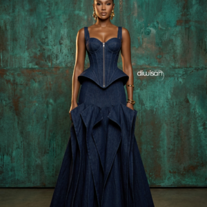 Hayat Denim Set