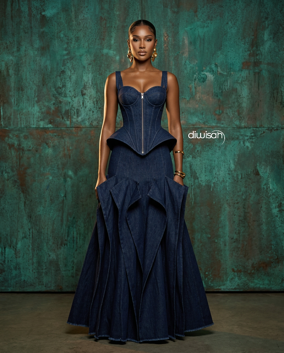 Hayat Denim Set